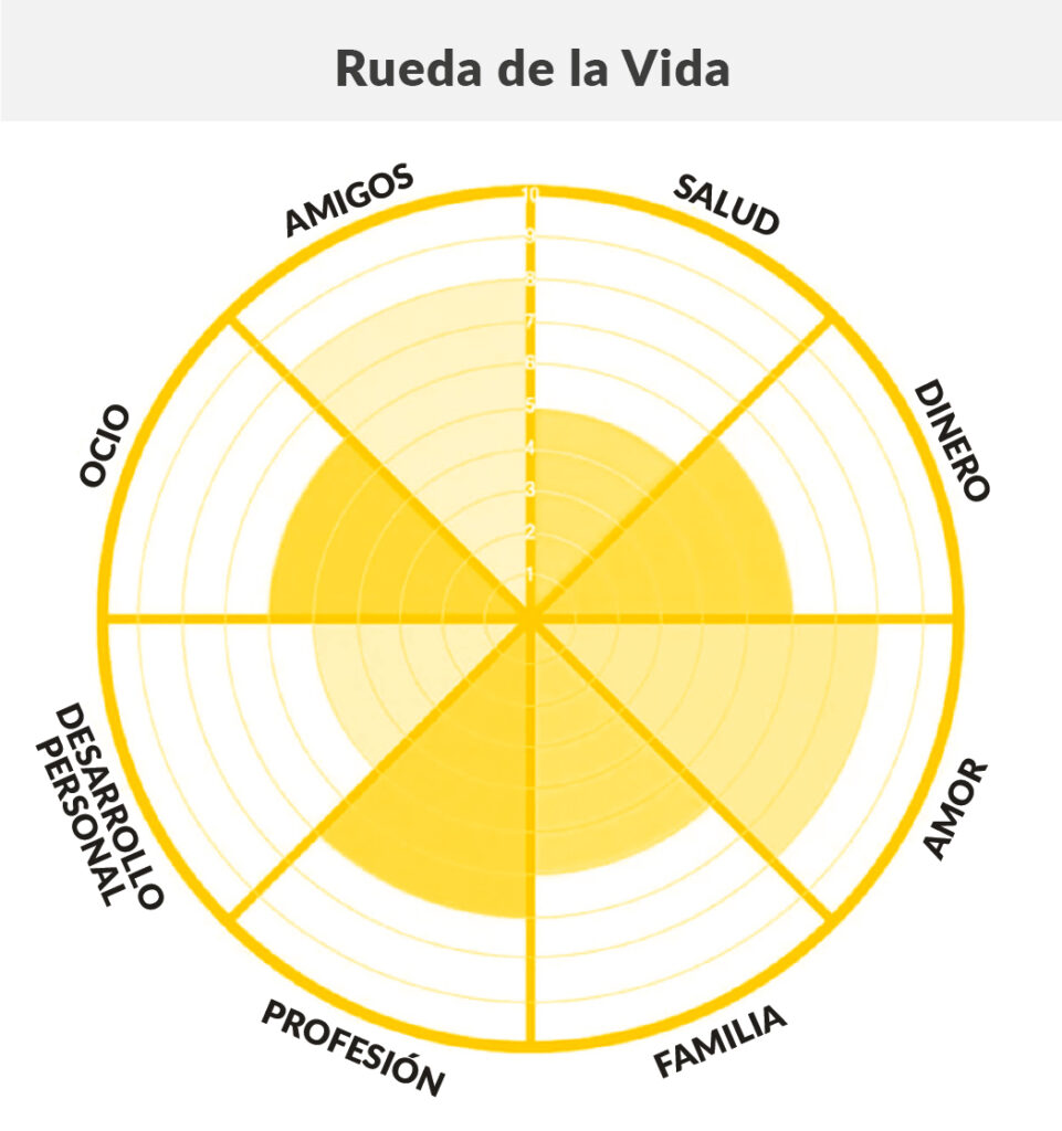 CAMACOESRD - Tres métodos para evaluar su vida profesional y personal. Rueda de la vida.